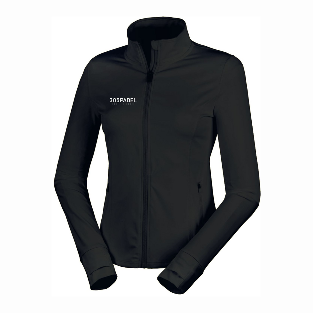 305PADEL Wordmark Performance BOCA Full Zip Womens Top