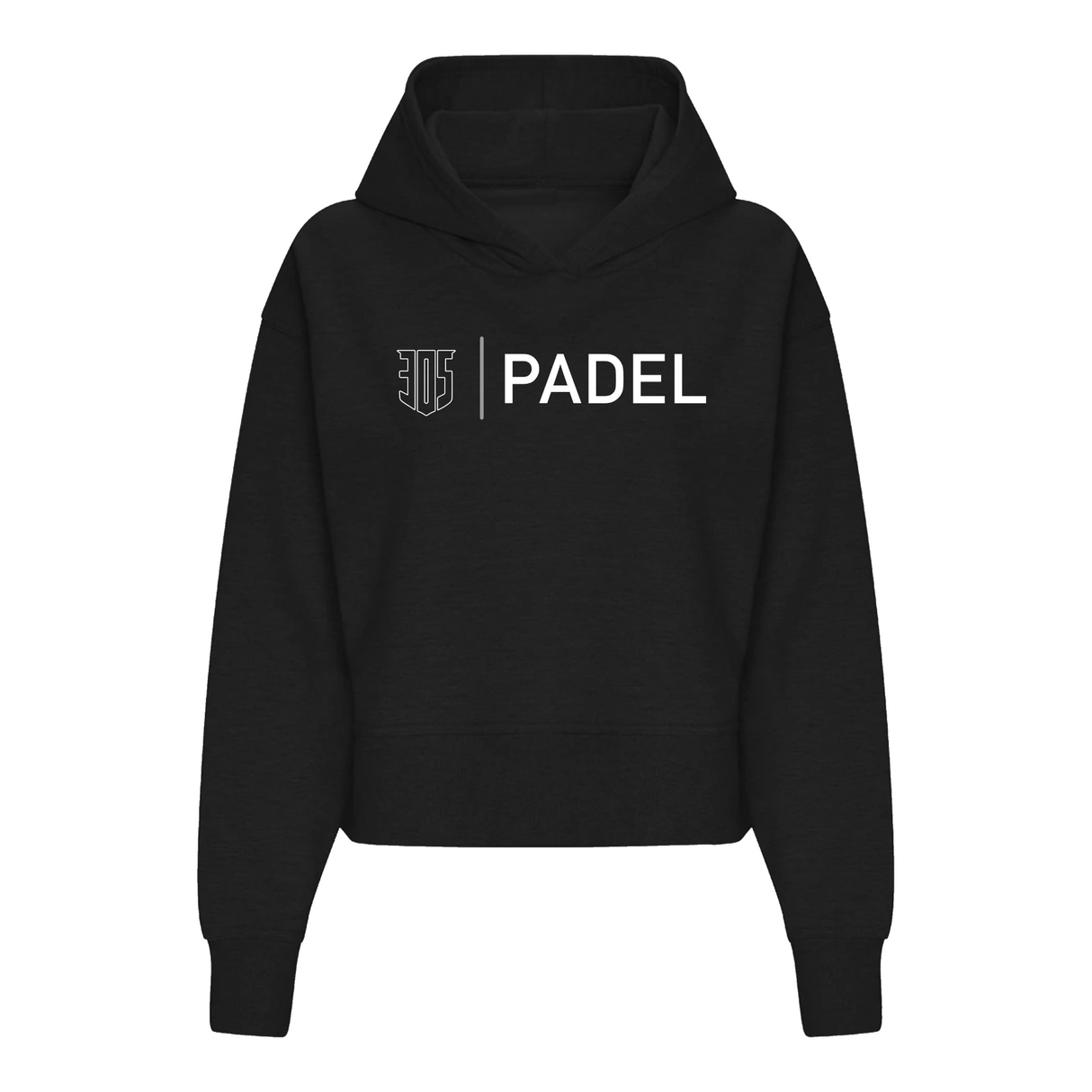 305PADEL iD Icon Core Womens Oversized Cropped Hoody
