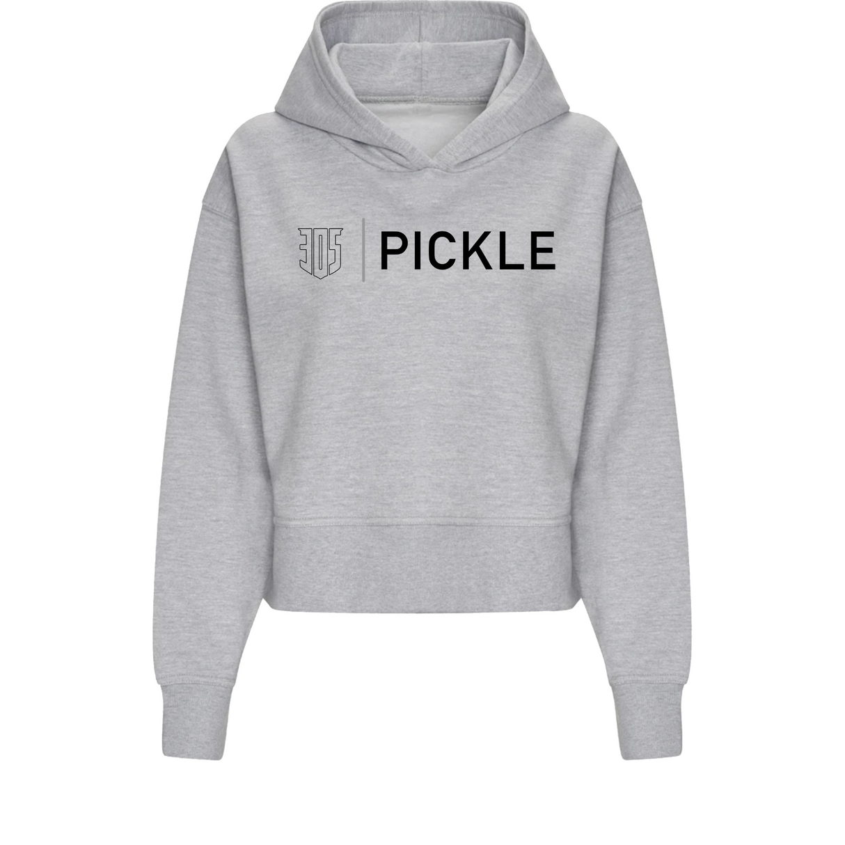 305PICKLE iD Icon Core Womens Oversized Cropped Hoody