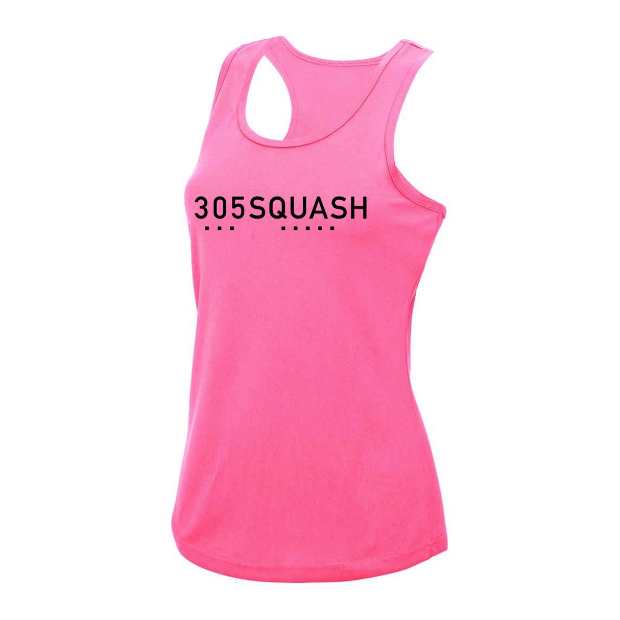 305SQUASH Wordmark Icon Action Womens Vest