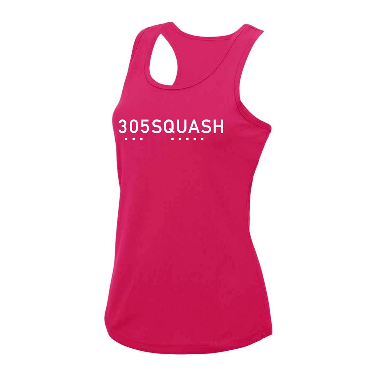 305SQUASH Wordmark Icon Action Womens Vest