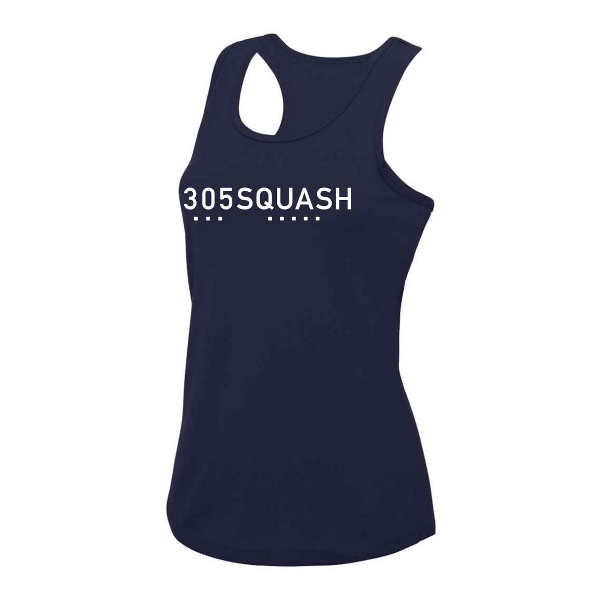 305SQUASH Wordmark Icon Action Womens Vest