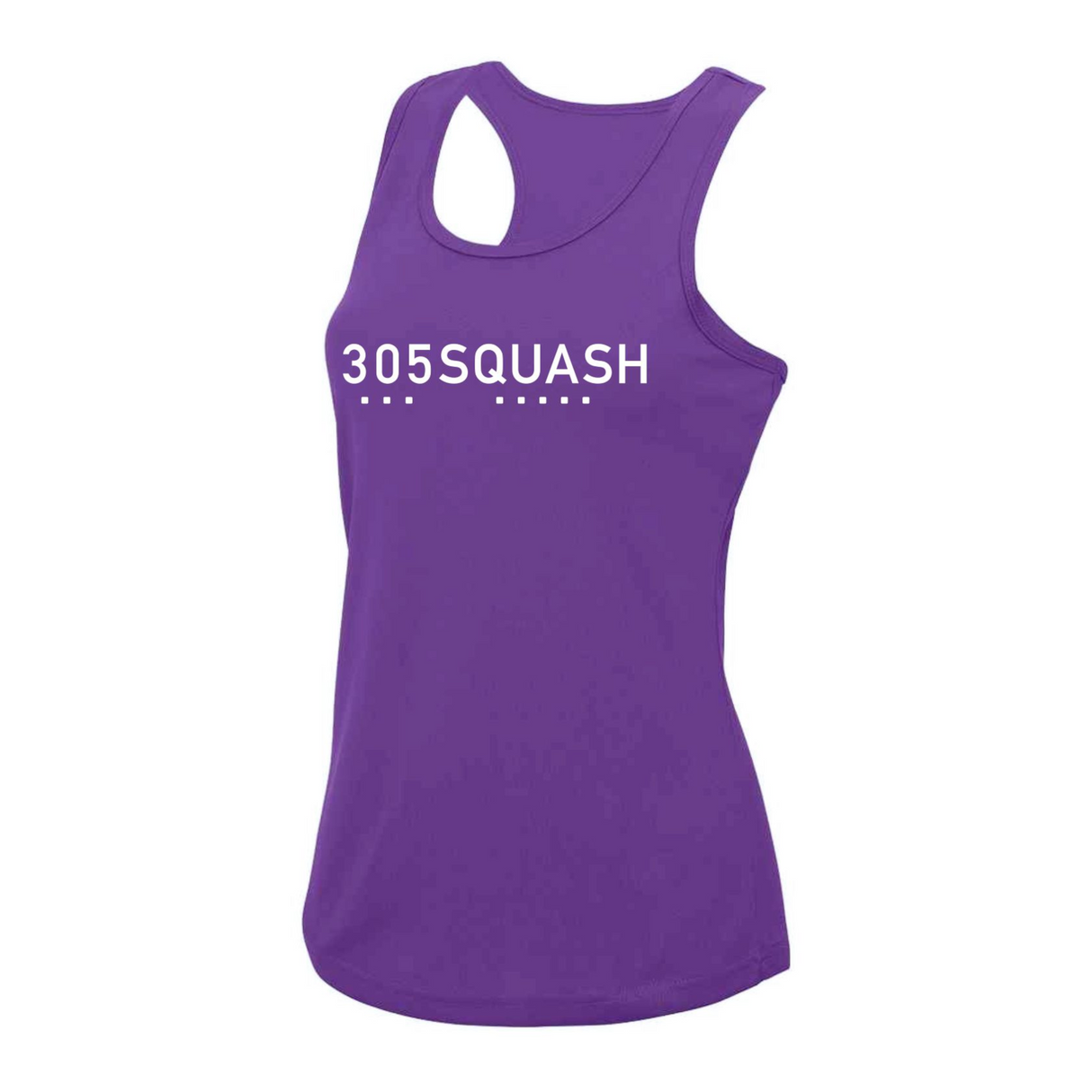 305SQUASH Wordmark Icon Action Womens Vest
