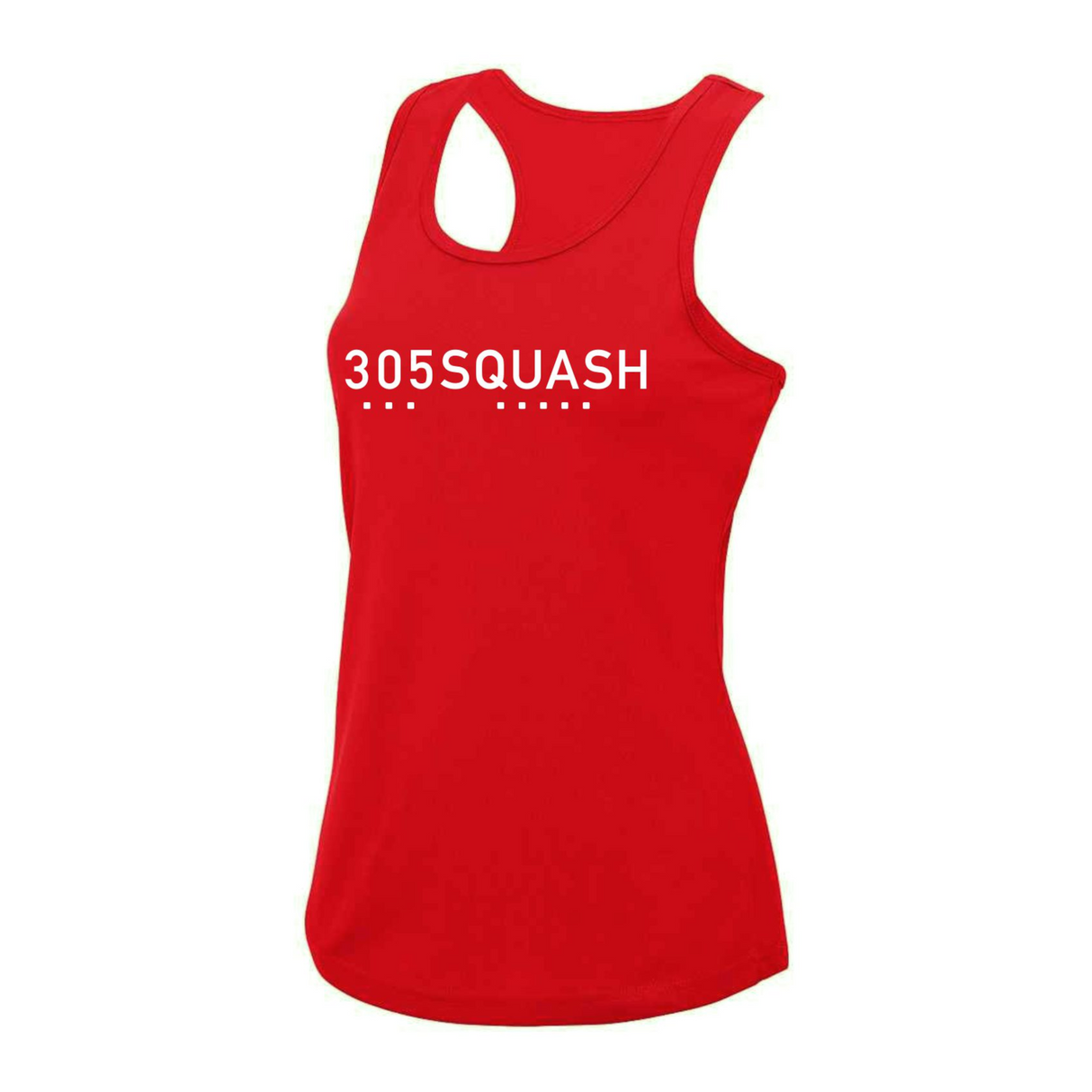 305SQUASH Wordmark Icon Action Womens Vest
