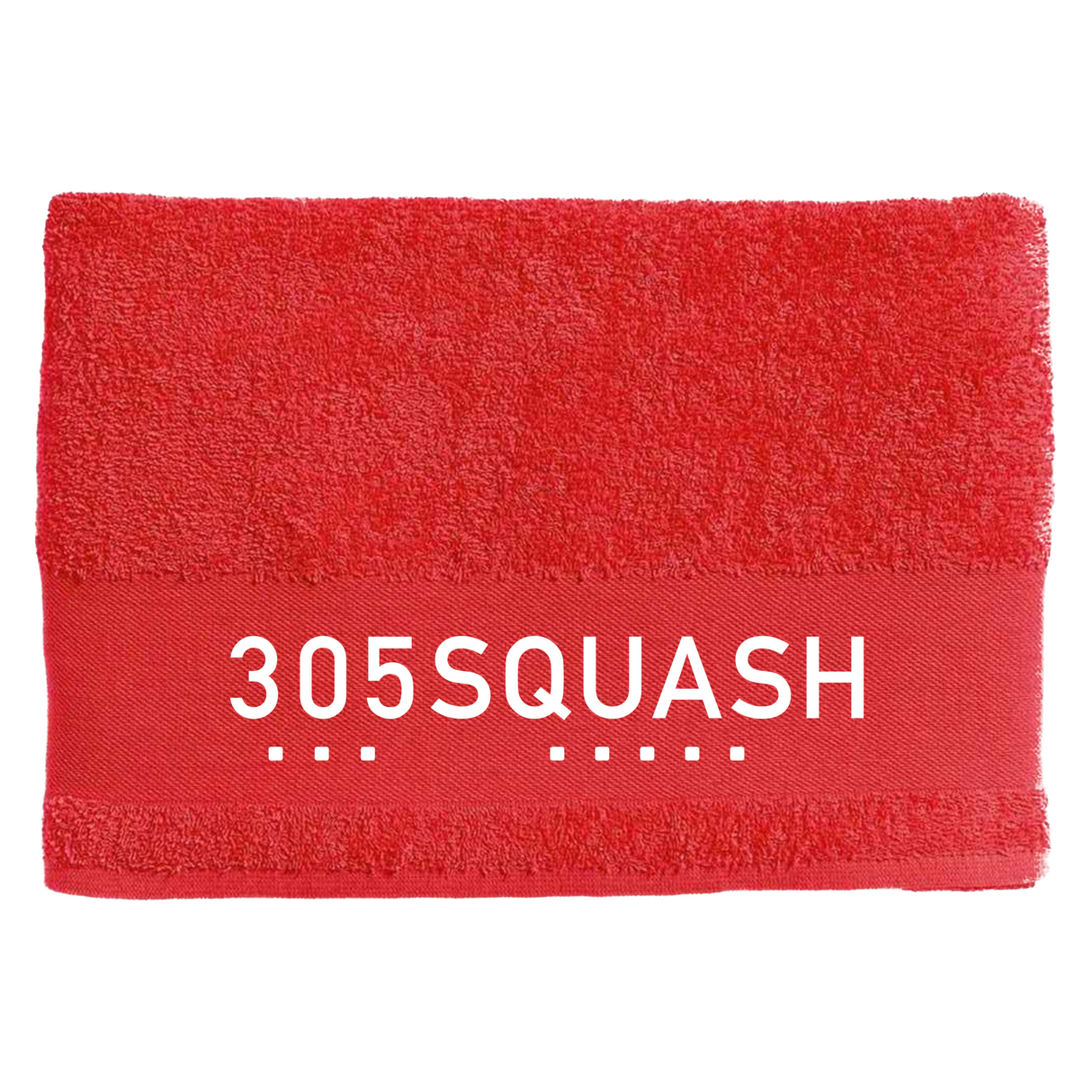 305SQUASH Wordmark Icon Classic Towel