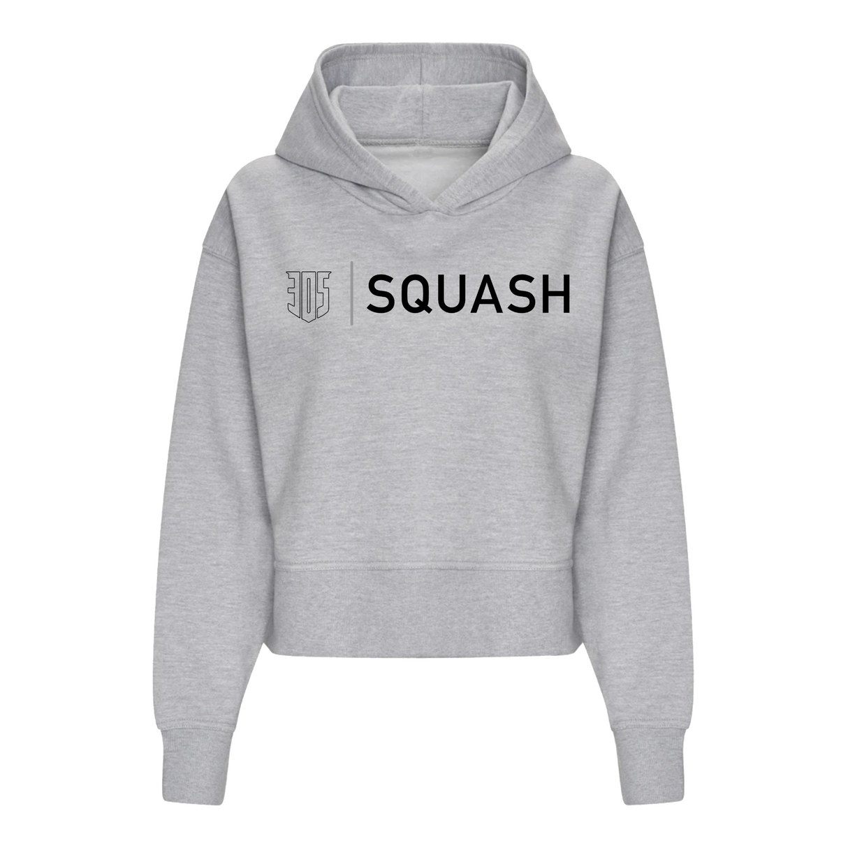 305SQUASH iD Icon Core Womens Oversized Cropped Hoody