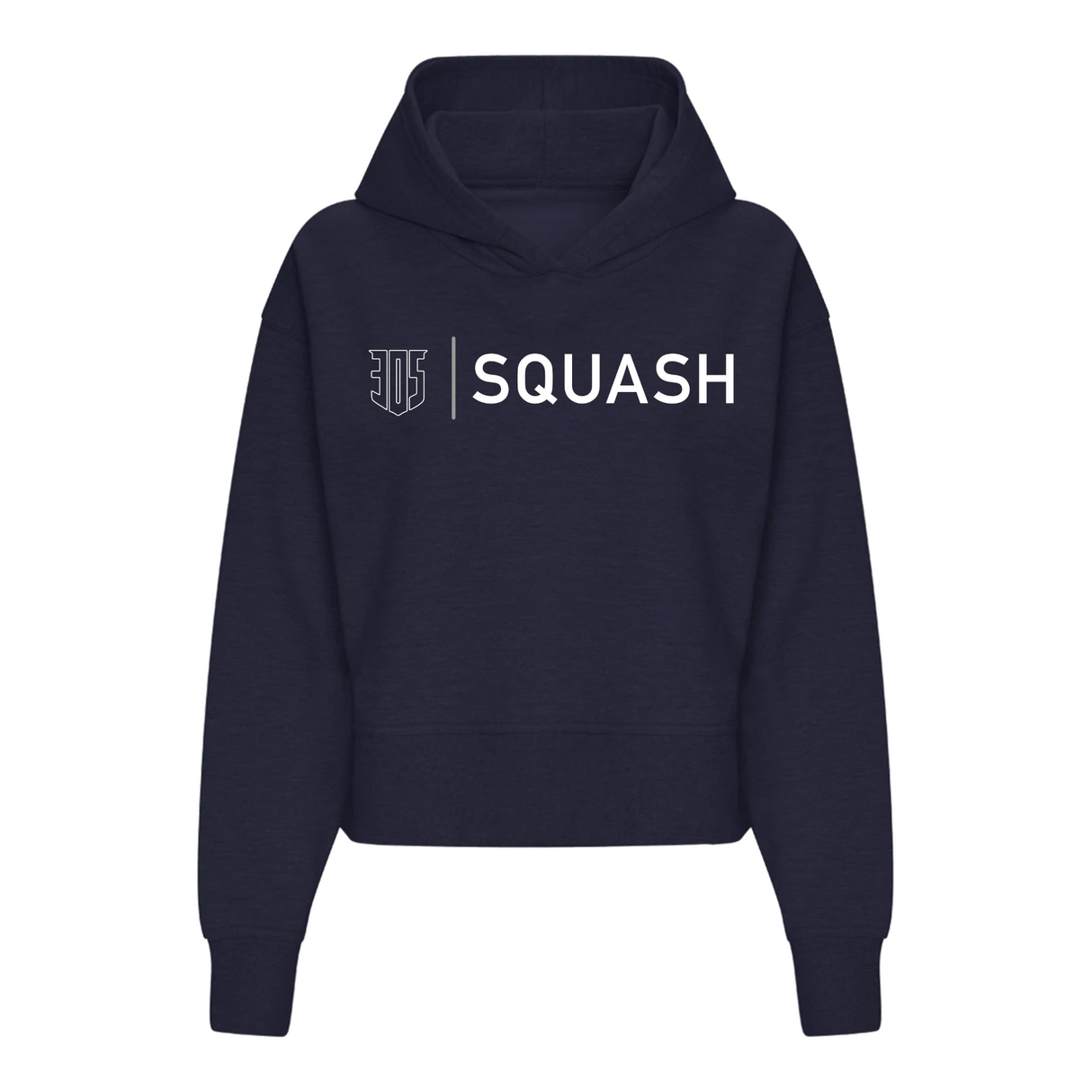 305SQUASH iD Icon Core Womens Oversized Cropped Hoody