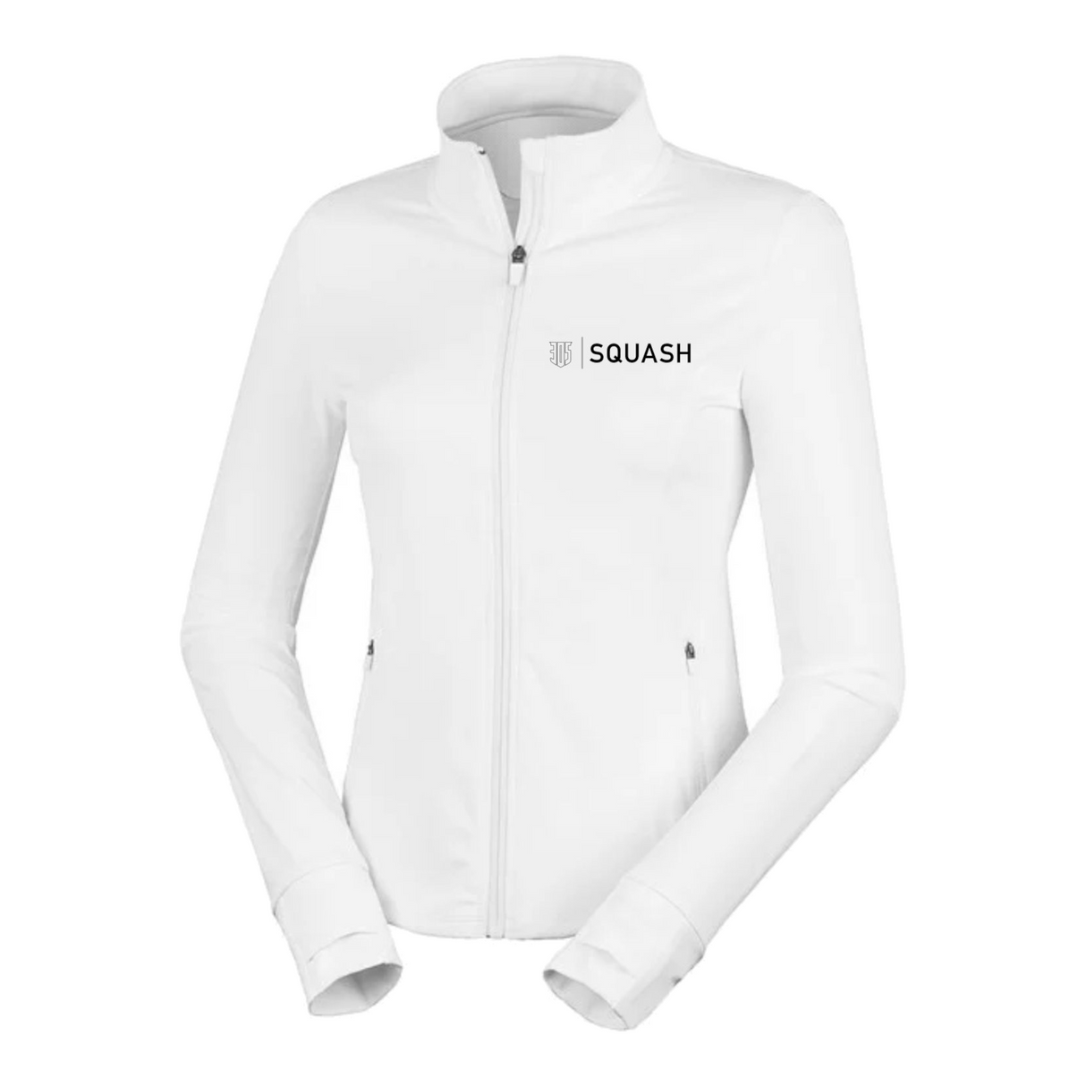 305SQUASH iD Performance BOCA Womens Full Zip Top
