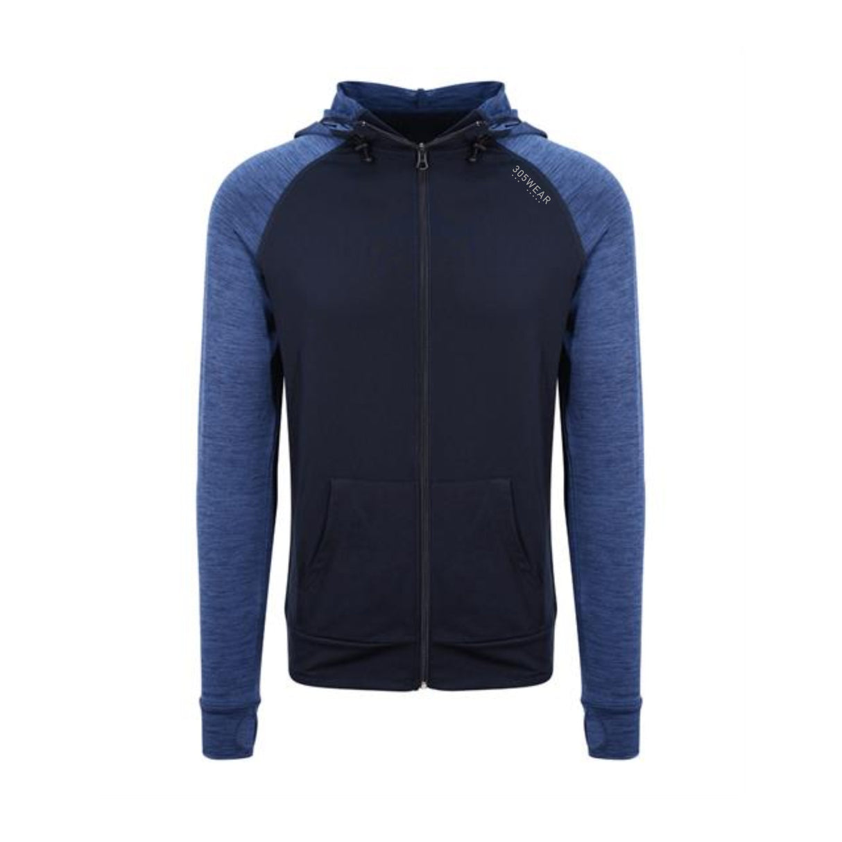 305WEAR Wordmark Seam Performance Lite Full Zip Hoody