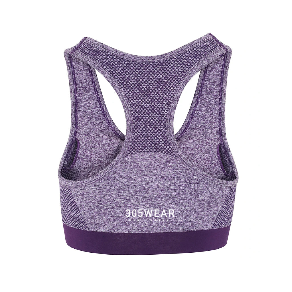 305WEAR Wordmark Contour Duo Sports Womens Bra