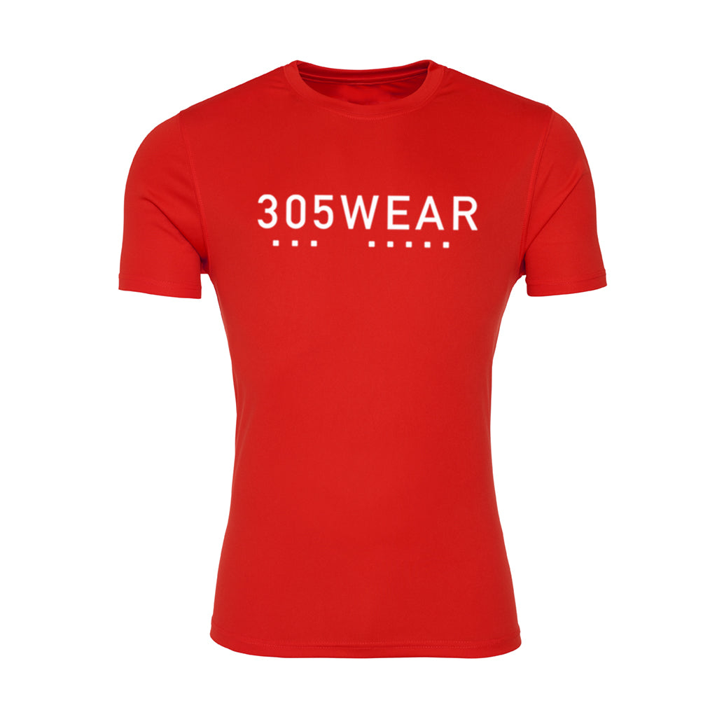 305WEAR Wordmark Icon Performance Kids T