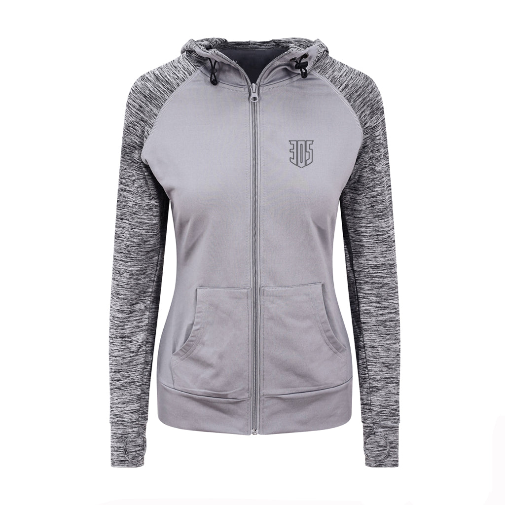 305 Shield Performance Lite Full Zip Womens Hoody