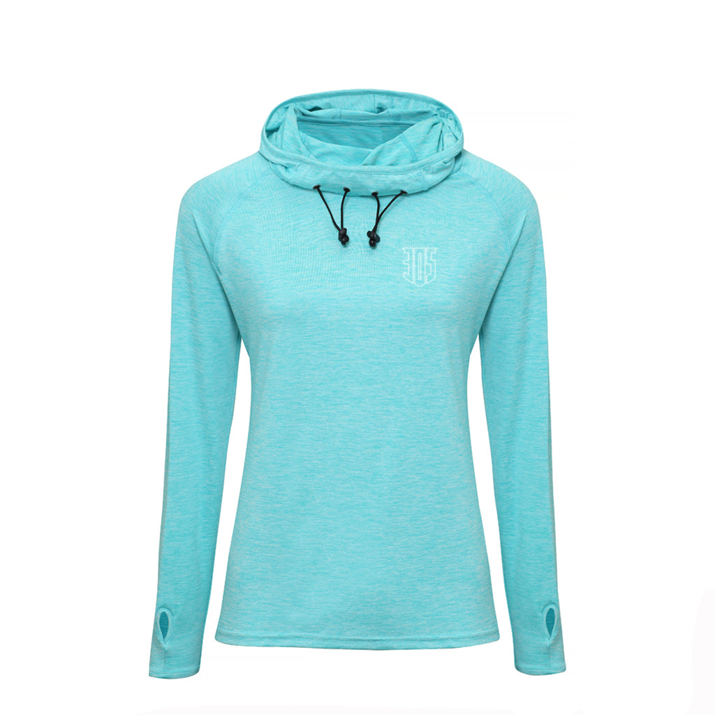 305 Shield Performance Lite Cowl Neck Womens Hoody