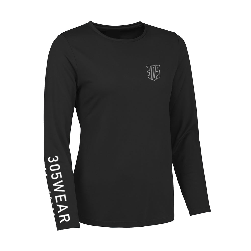 305 Shield Action Long Sleeve Womens T
