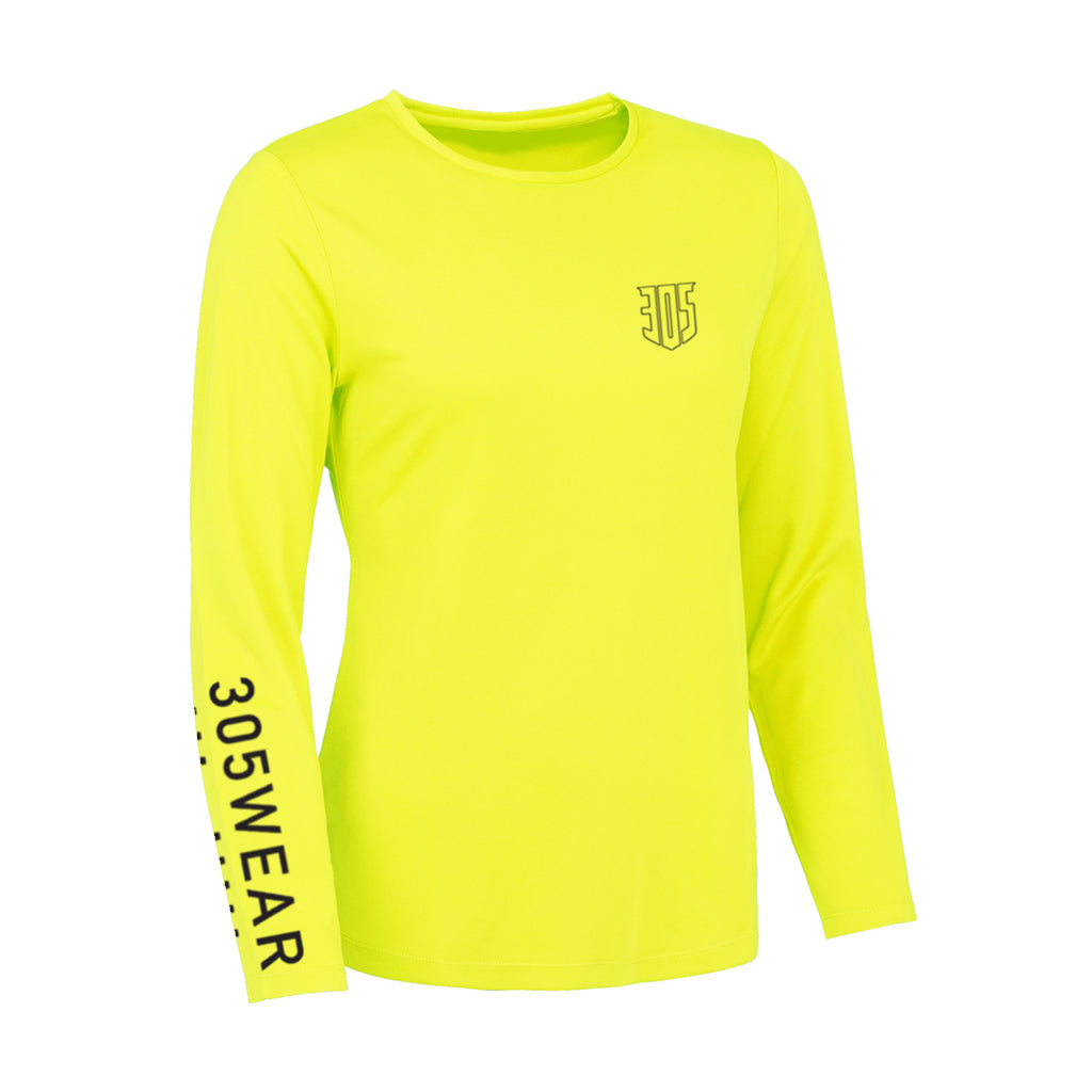 305 Shield Action Long Sleeve Womens T