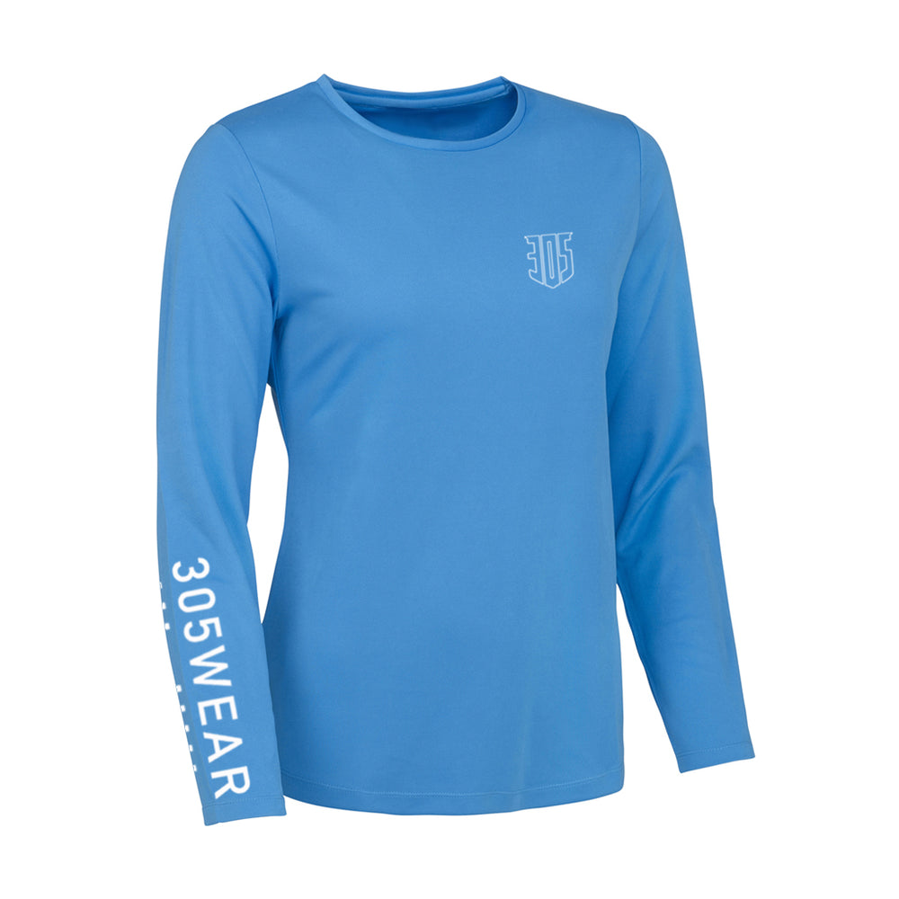 305 Shield Action Long Sleeve Womens T