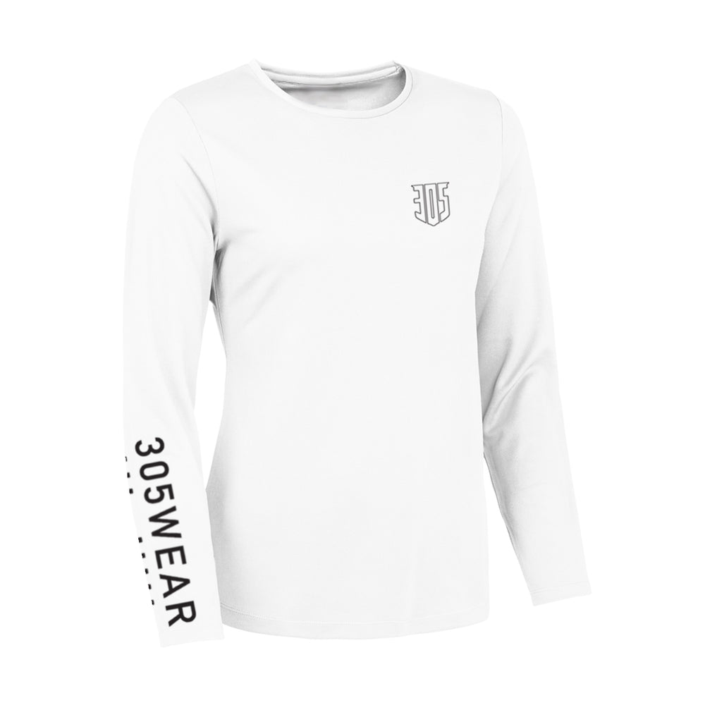 305 Shield Action Long Sleeve Womens T