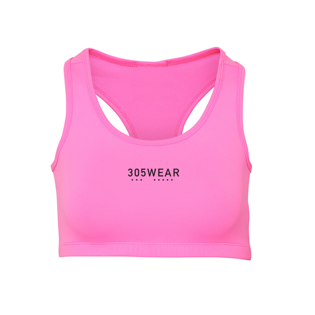 305WEAR Wordmark Action Womens Crop Top