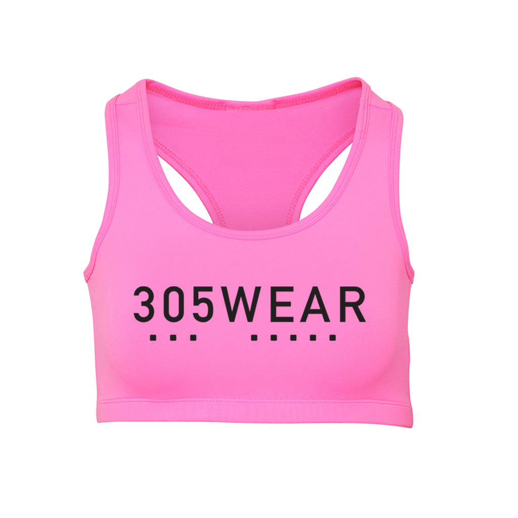 305WEAR Wordmark Icon Action Womens Crop Top