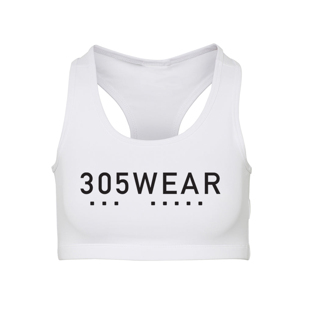 305WEAR Wordmark Icon Action Womens Crop Top
