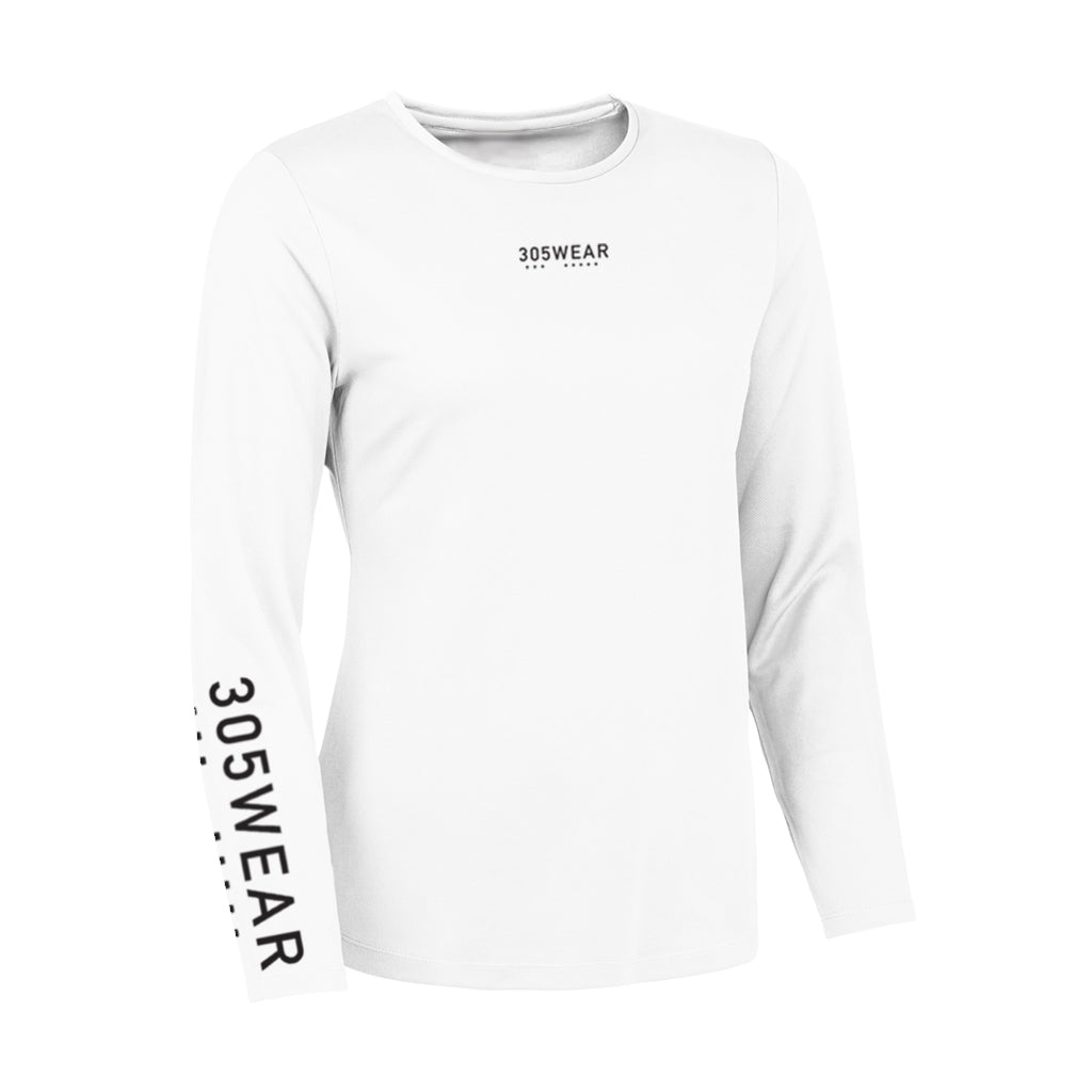 305WEAR Wordmark Action Long Sleeve Womens T