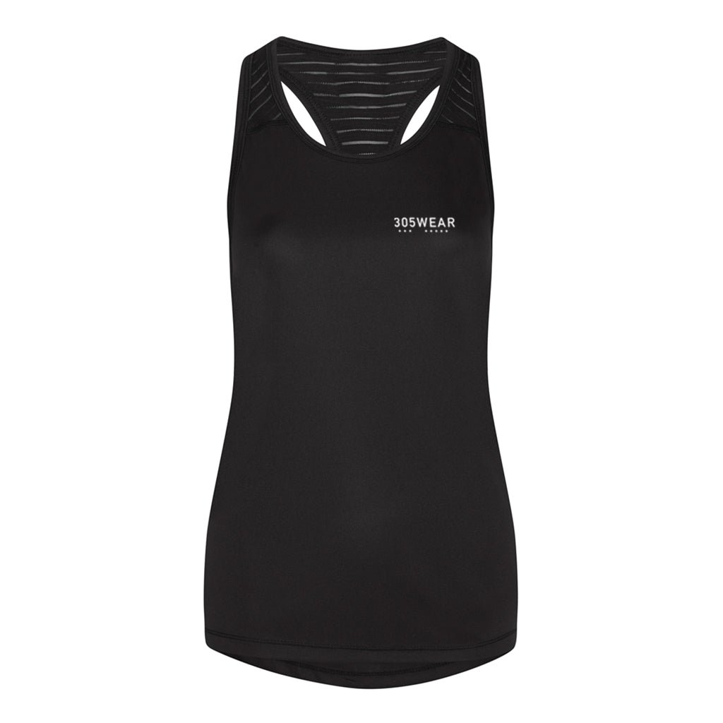 305WEAR Wordmark Performance Workout Womens Vest