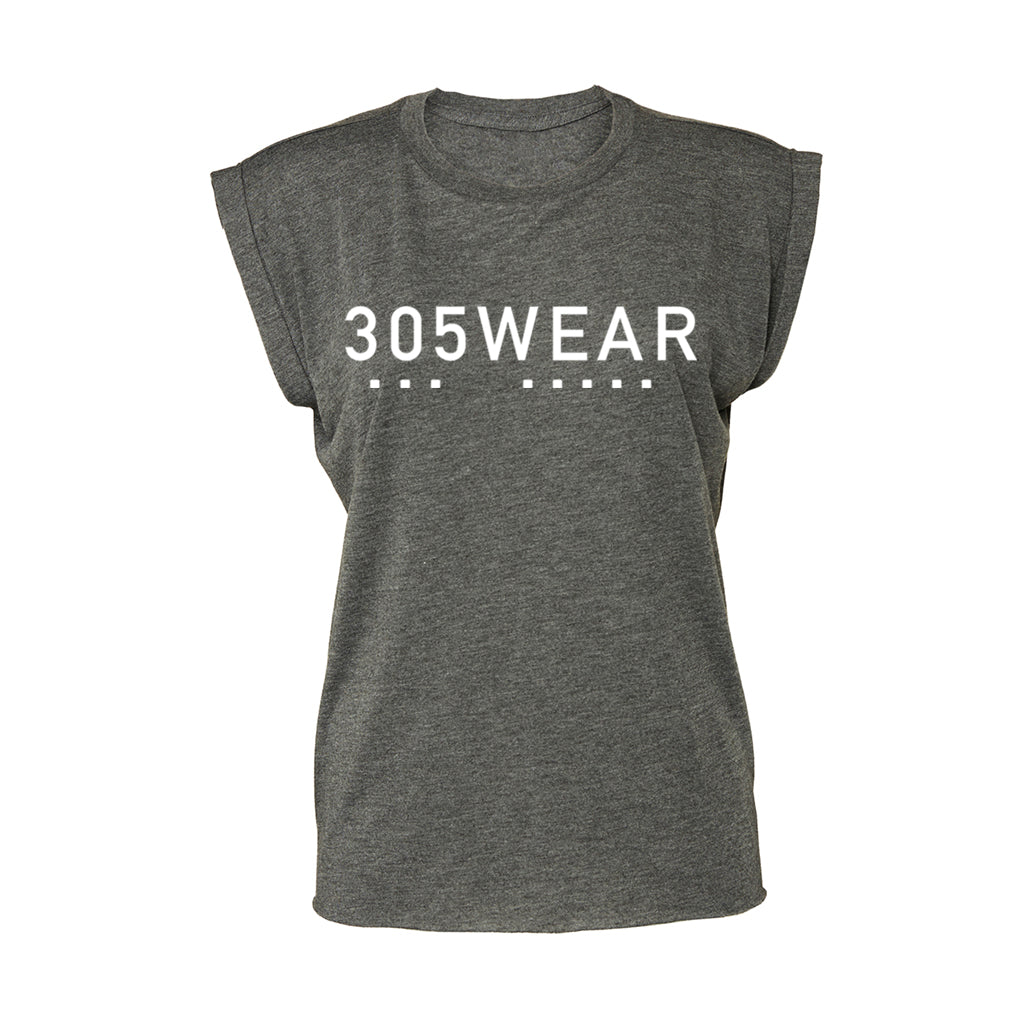 305WEAR Wordmark Icon Pure Cuff Womens T