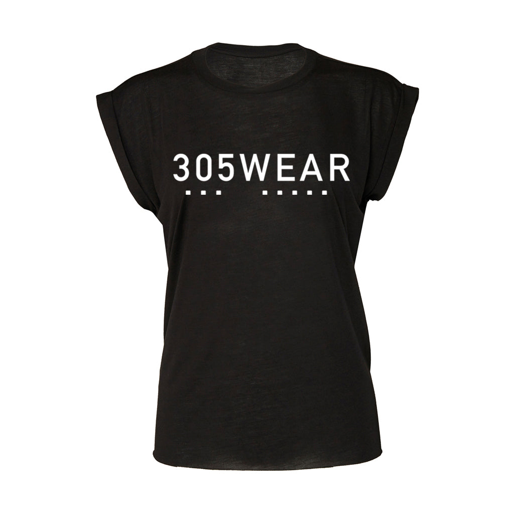305WEAR Wordmark Icon Pure Cuff Womens T