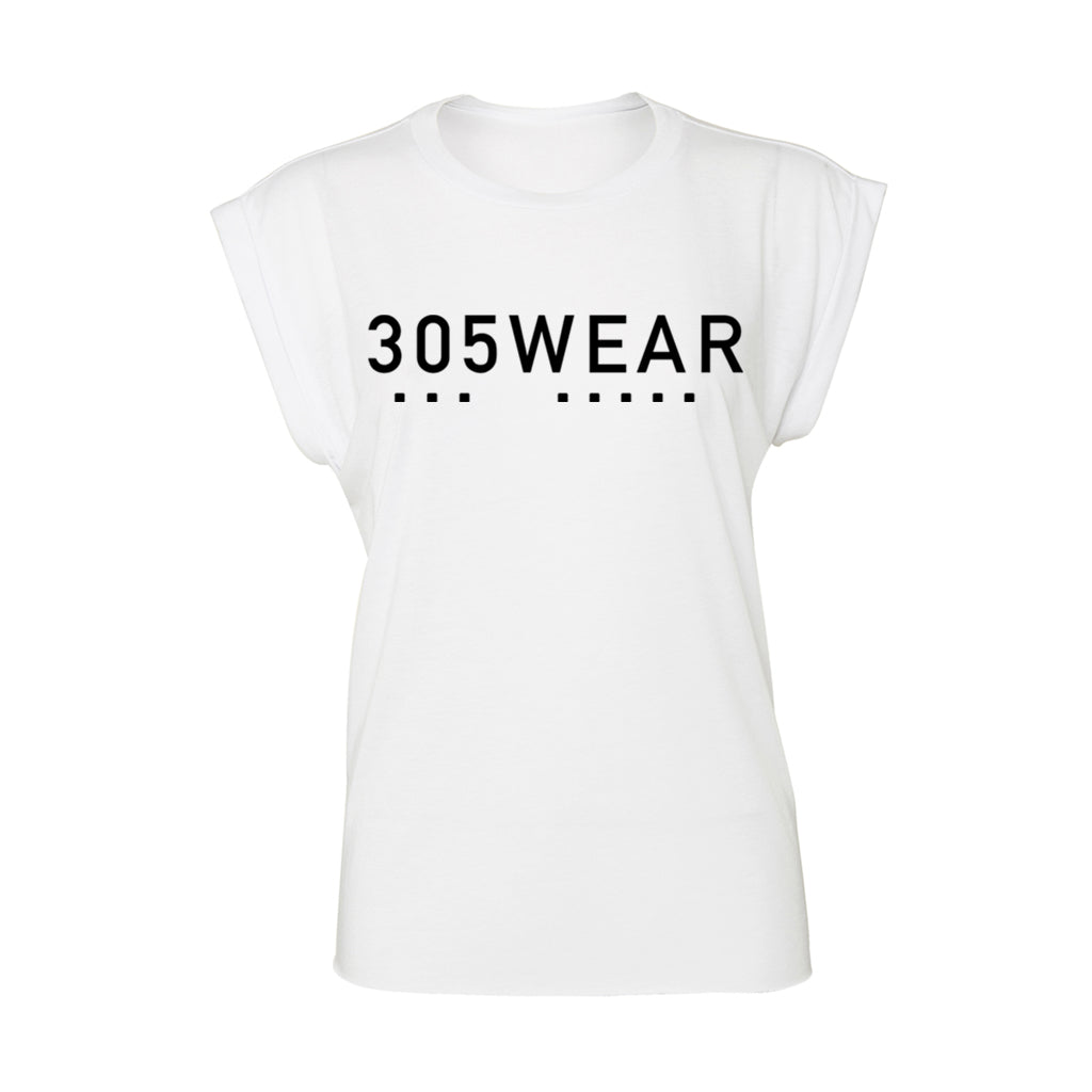 305WEAR Wordmark Icon Pure Cuff Womens T