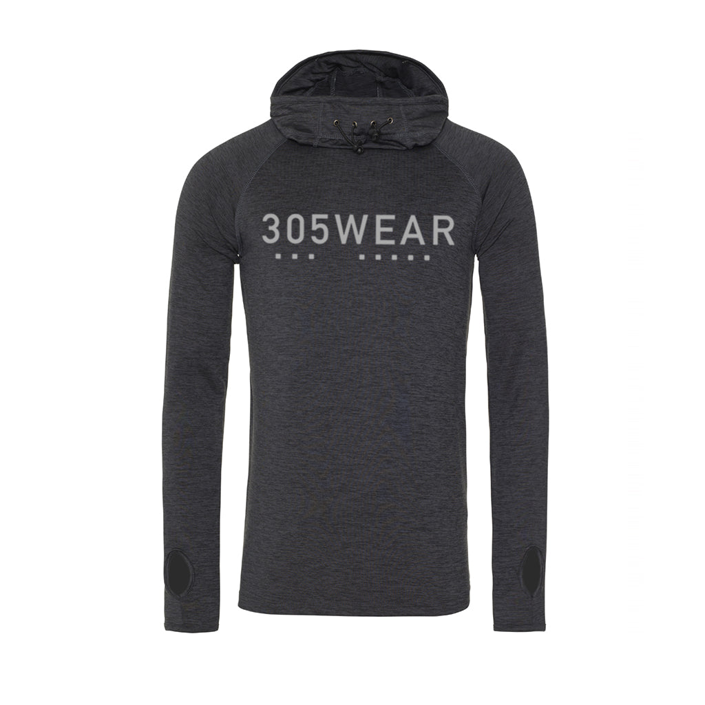 305WEAR Wordmark Icon Performance Lite Cowl Neck Hoody