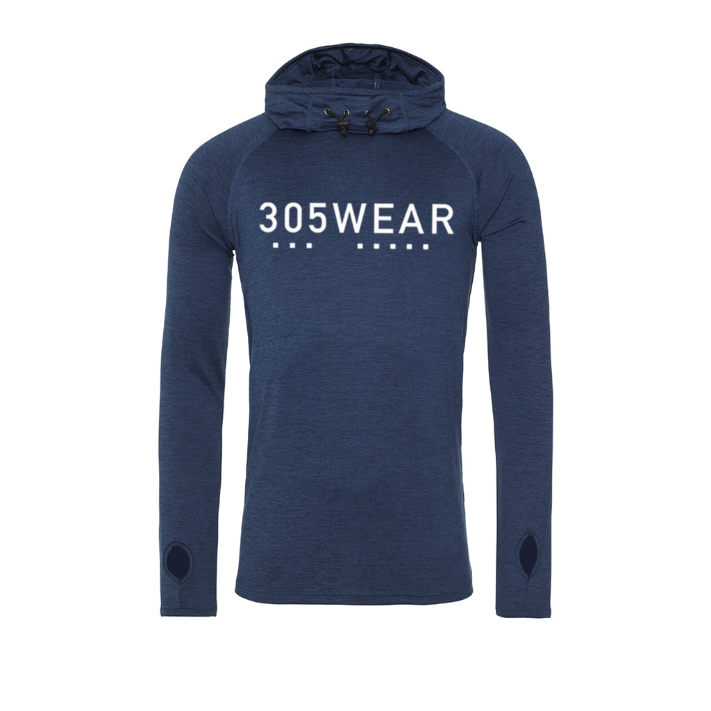 305WEAR Wordmark Icon Performance Lite Cowl Neck Hoody