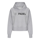 305PADEL iD Icon Core Womens Oversized Cropped Hoody