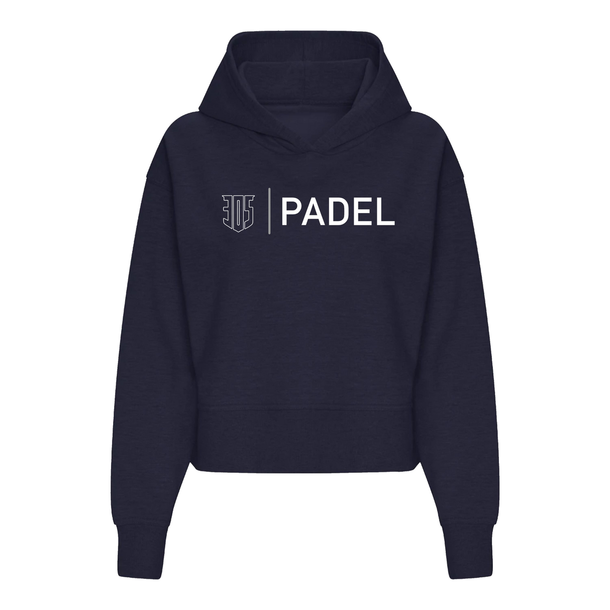 305PADEL iD Icon Core Womens Oversized Cropped Hoody