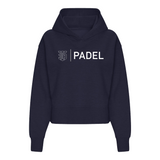 305PADEL iD Icon Core Womens Oversized Cropped Hoody