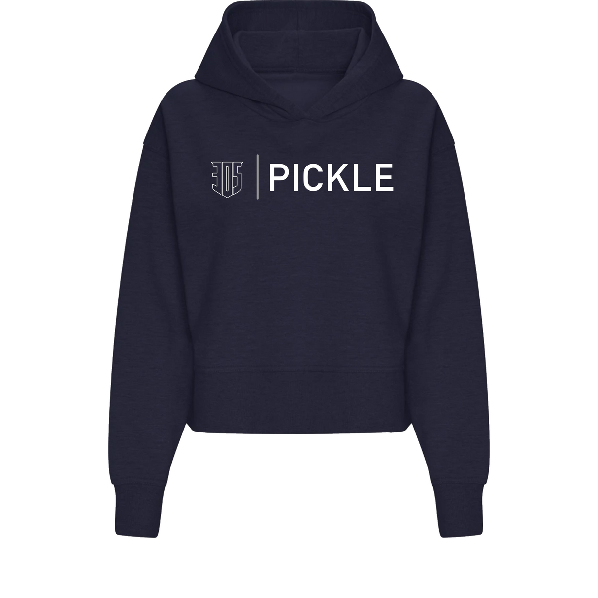 305PICKLE iD Icon Core Womens Oversized Cropped Hoody