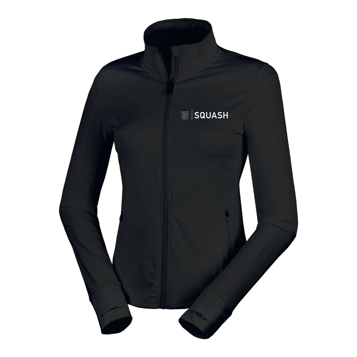 305SQUASH iD Performance BOCA Womens Full Zip Top