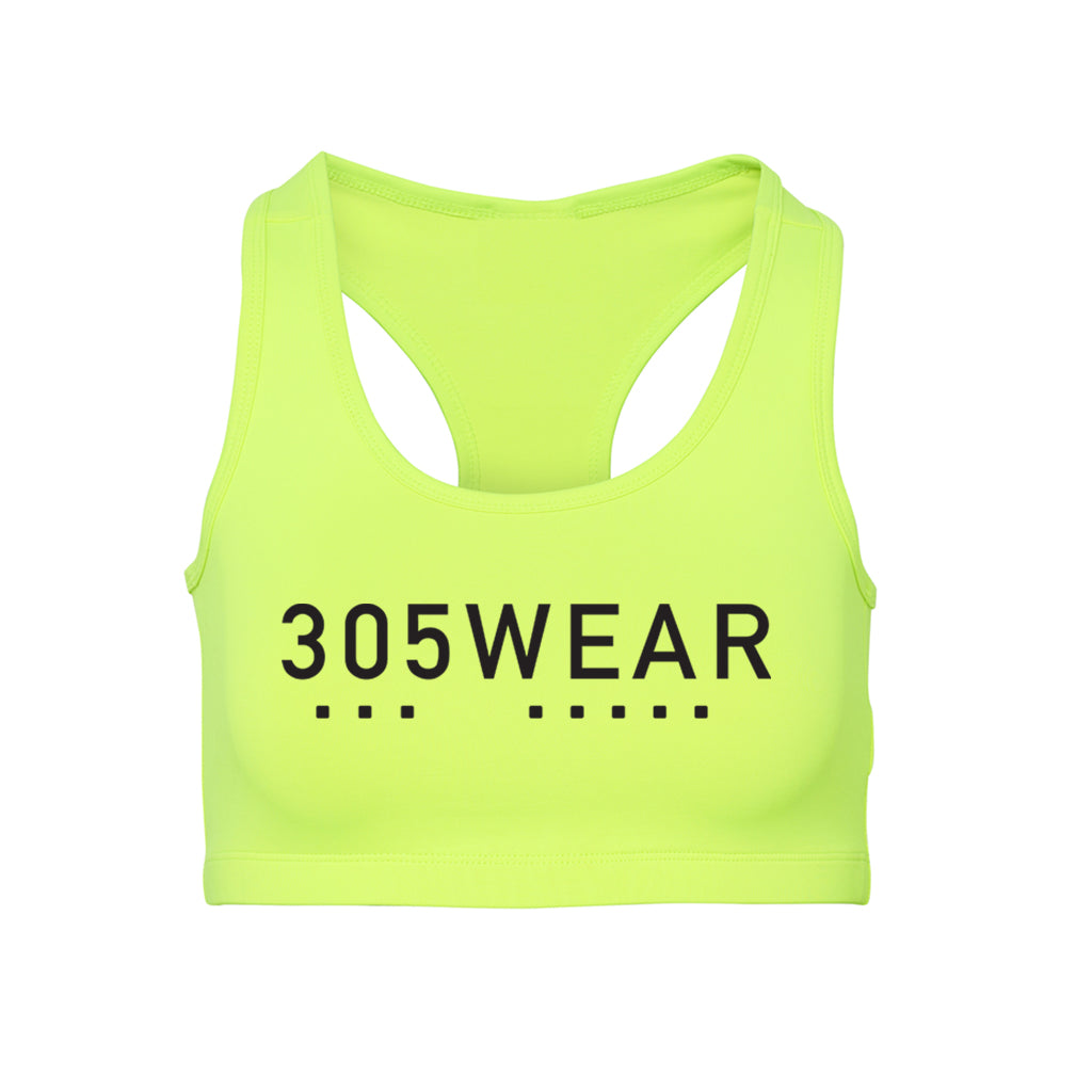 305WEAR Wordmark Icon Action Womens Crop Top