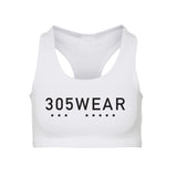 305WEAR Wordmark Icon Action Womens Crop Top