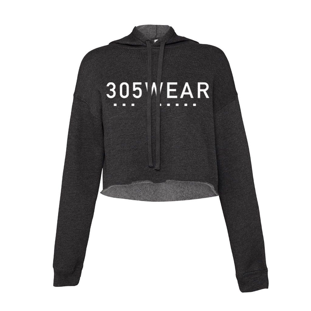 305WEAR Wordmark Icon Pure Fleece Cropped Hoody